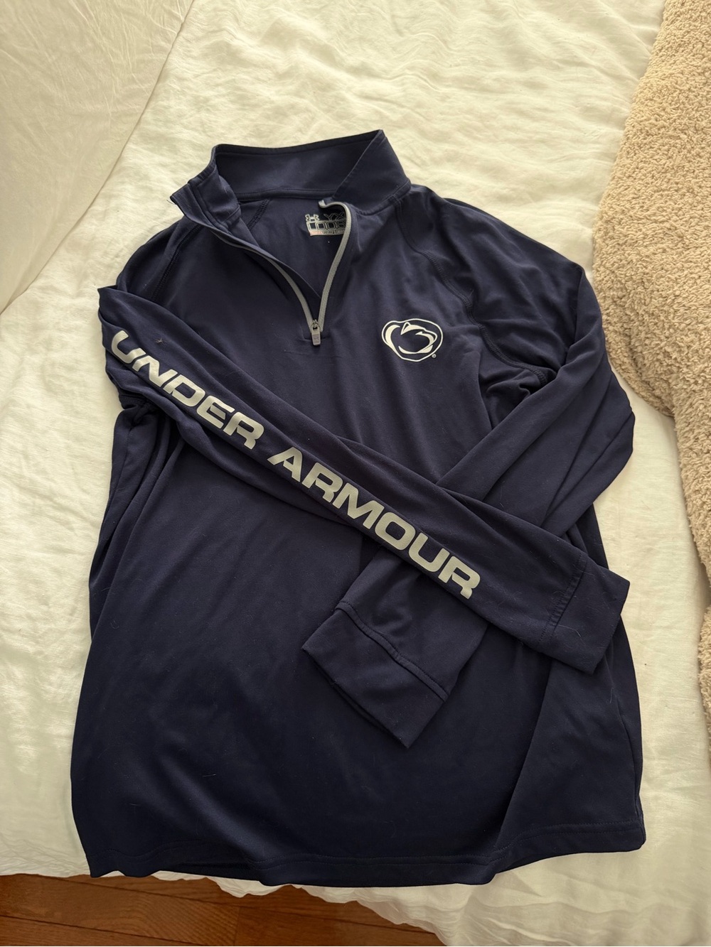 Under Armour penn state Navy Quarter-Zip Pullover